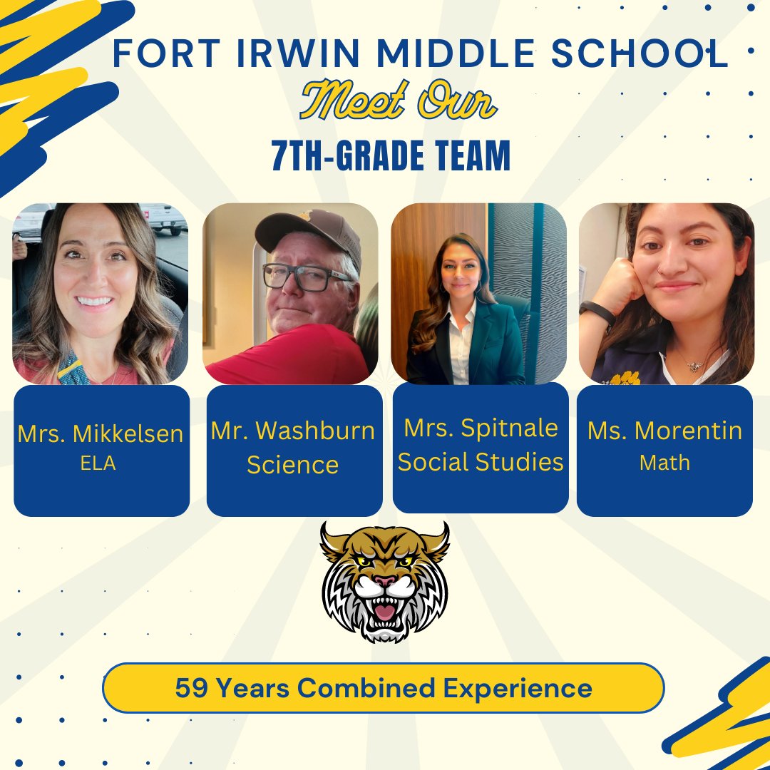 FORT IRWIN MIDDLE SCHOOL tweet media