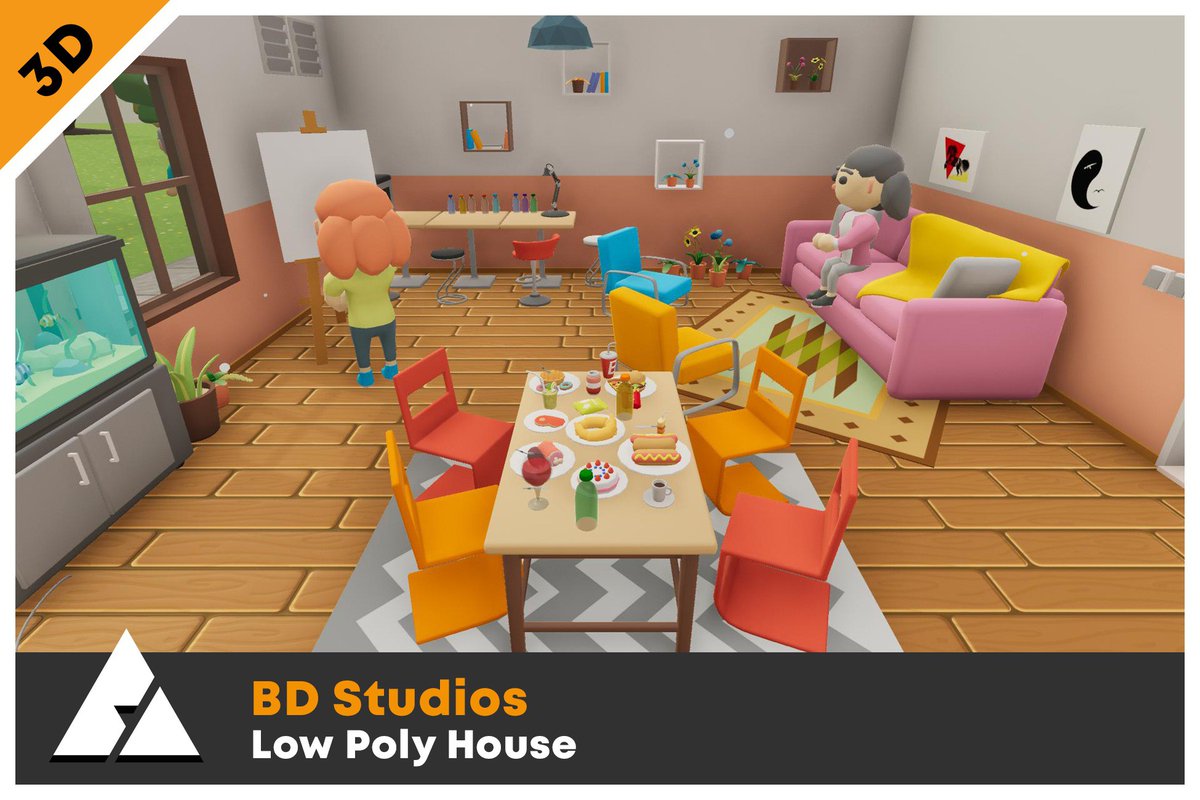 bdstudio5's tweet photo. ''Low Poly House by BD Studios'' We prepared for Unity Asset Store has been published.   

Feel free to leave a like if you'd like to help me.   

Link: https://t.co/pzVHPfx8iq

#3d #unity3d #unityassetstore #bdstudios #lowpoly #madewithunity #unity3d #gamedev #gameart #b3d https://t.co/wLnLlGfAIL