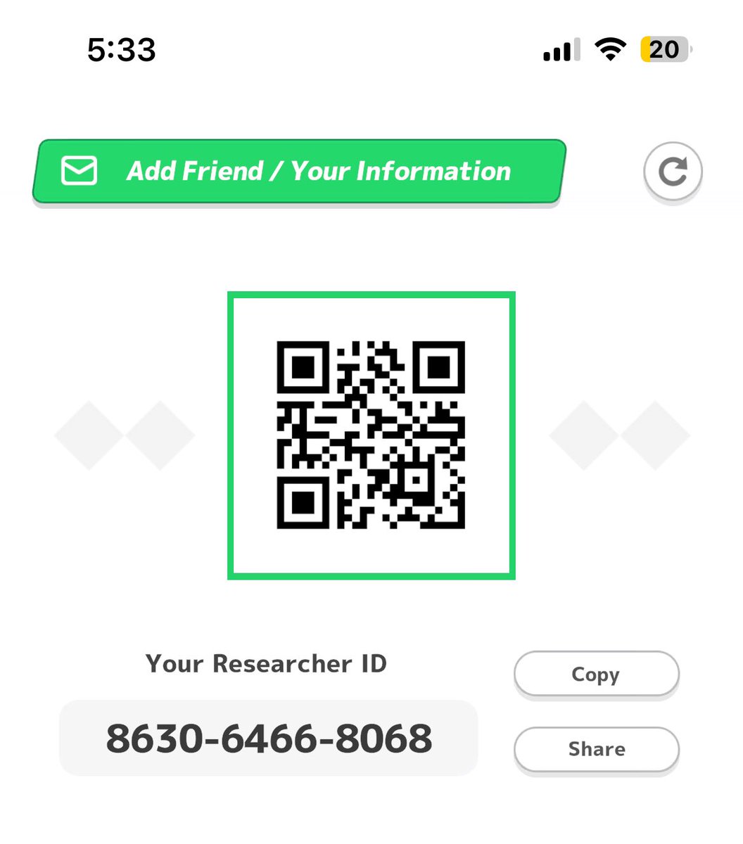 8630-6466-8068
#PokemonSleep