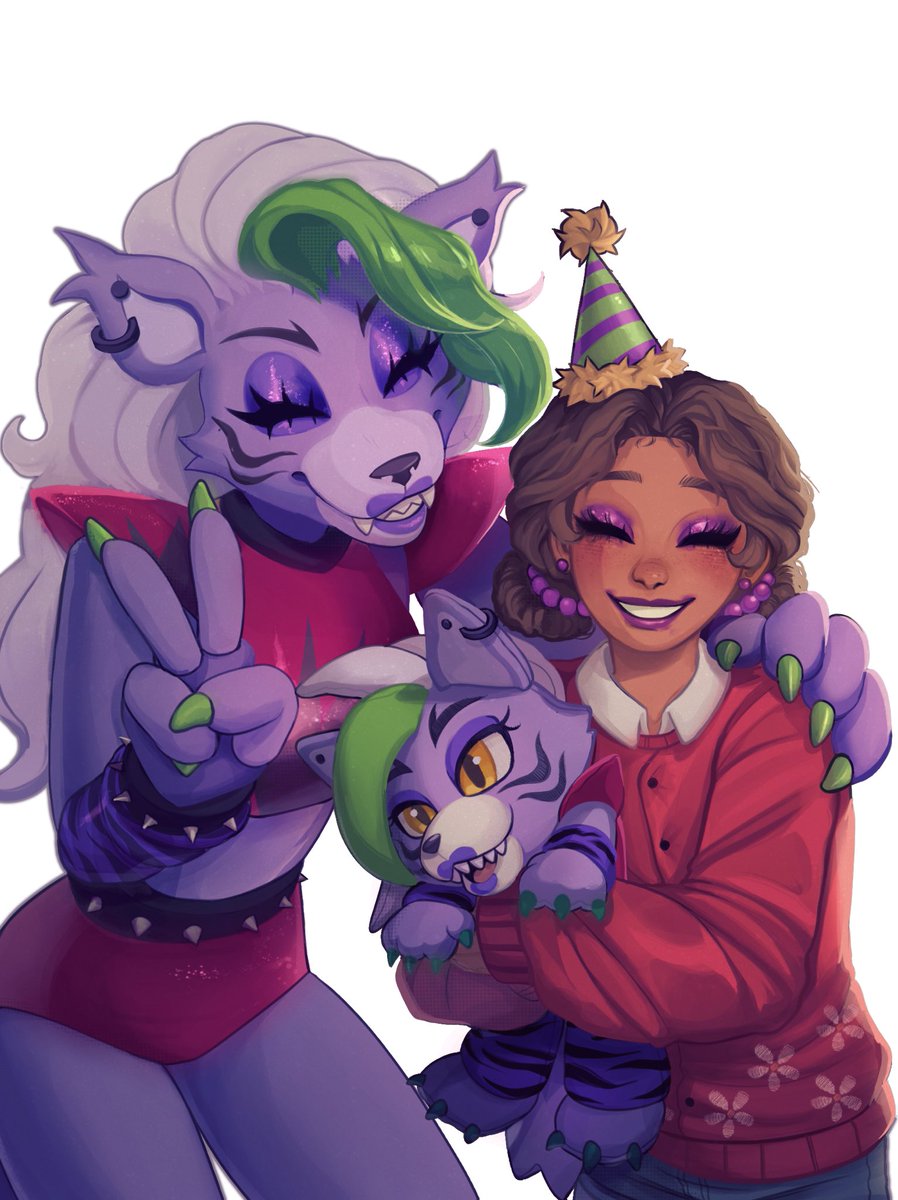 Crayonboxx's tweet image. Here are two of my parts for the collab, this was really fun !! 

#FNaf #FiveNightsAtFreddys #FnafAnniversary