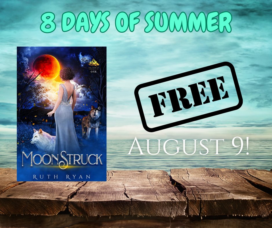 8 Days. 8 Books. 1 Free Book Every Day Starting now. 
books2read.com/RRMoonstruck 
#indiauthor #FreeBook #paranormalromance