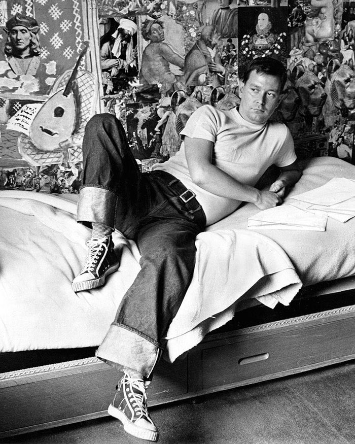 Remembering Joe Orton, who died #OTD 9 August 1967. Still with us in spirit.
