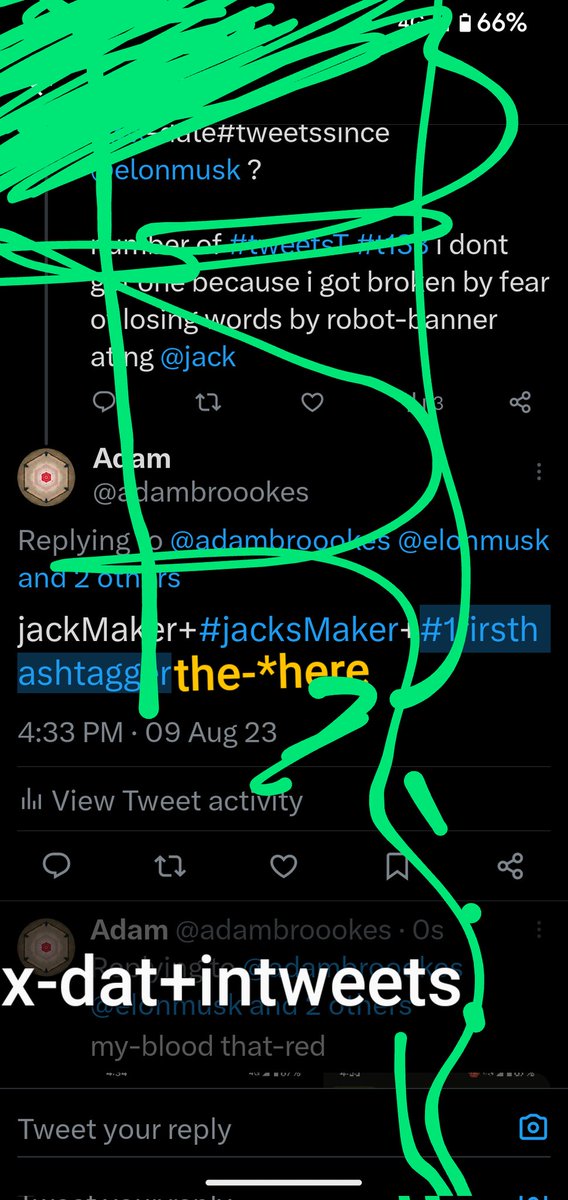 Adam__Brookes's tweet image. teeewweeee te, t

#tweetnumber-t #t1, #t2, #t3... 

into knowing them?