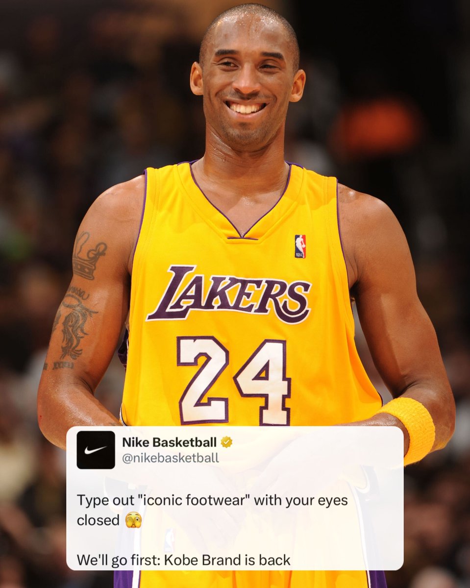 It's official. 

Nike has announced its relaunch for Kobe Bryant's brand ahead of what would've been his 45th birthday 🐍💜