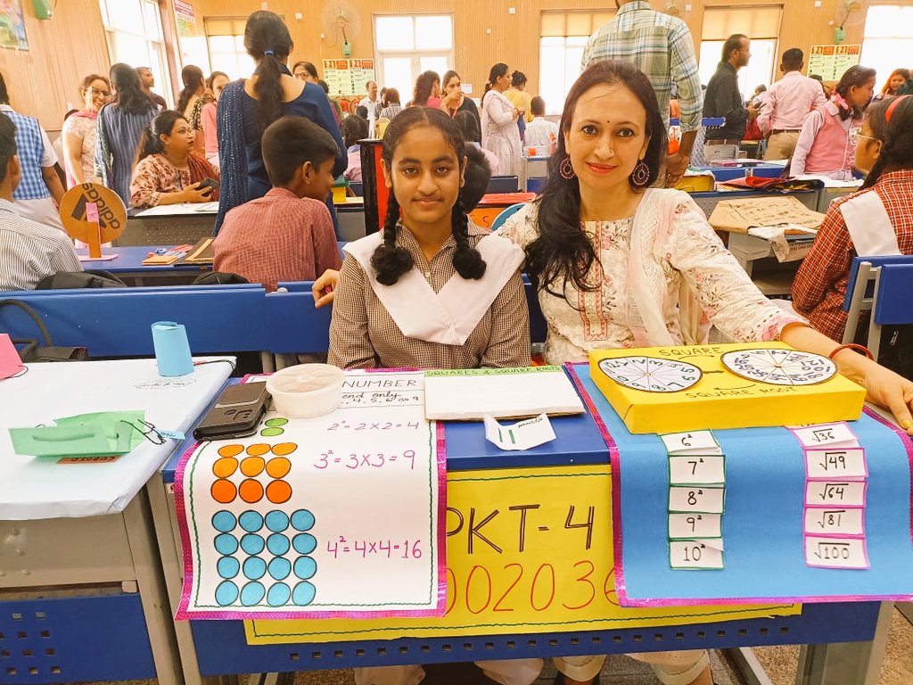 DrPoonam_doe's tweet photo. @Dir_Education #Proudmoment
@skv_ph
Dear Mam, @MandakiniDhar
"Congratulations! on this incredible success!
We always knew you could do it & we are incredibly proud of you"
#MissionMath
TLM competition
Squares & Square Root√
East District Z-2
Achievement √
1st position!👍
@TalentsOfDoE https://t.co/p4tFdzVtOZ