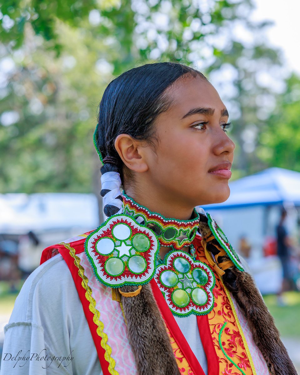 Women are like different colored flowers of meadow. All are beautiful.’ #protectnativewomen #indigenouswomen #indigenousbeauty #indigenous #powwowdancer #spirituality