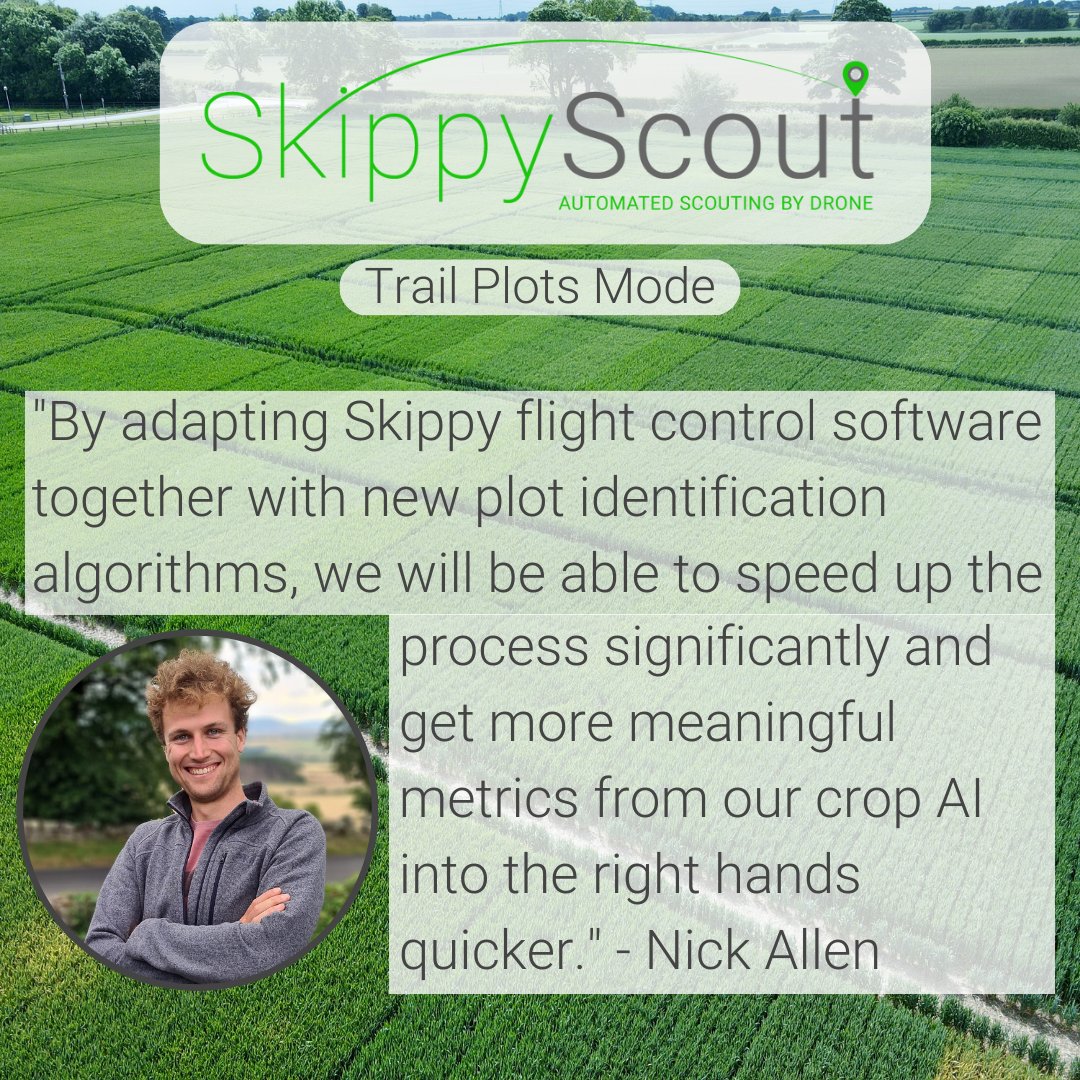 Drone Ag (@dronesforag) on Twitter photo Nicholas Allen, Soil Lead at Drone Ag Limited, explains the importance of our new Trial Plots Automation project. With the help of our partners, we aim to revolutionise the world of plant trials. To get involved or to learn more, contact us at info@droneag.farm Nicholas Allen, Soil Lead at Drone Ag Limited, explains the importance of our new Trial Plots Automation project. With the help of our partners, we aim to revolutionise the world of plant trials. To get involved or to learn more, contact us at info@droneag.farm