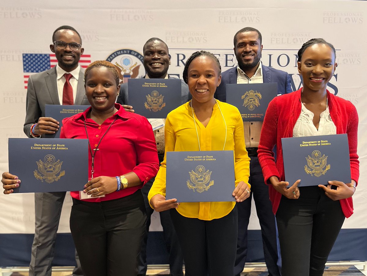 Congrats to our disability rights leaders from East Africa for completing the Spring 2023 #ProFellows Program on Inclusive Civic Engagement!
Learn more PFPInclusion.org
@ECAatState @ICInclusion 
#ExchangeOurWorld #CitizenDiplomacy