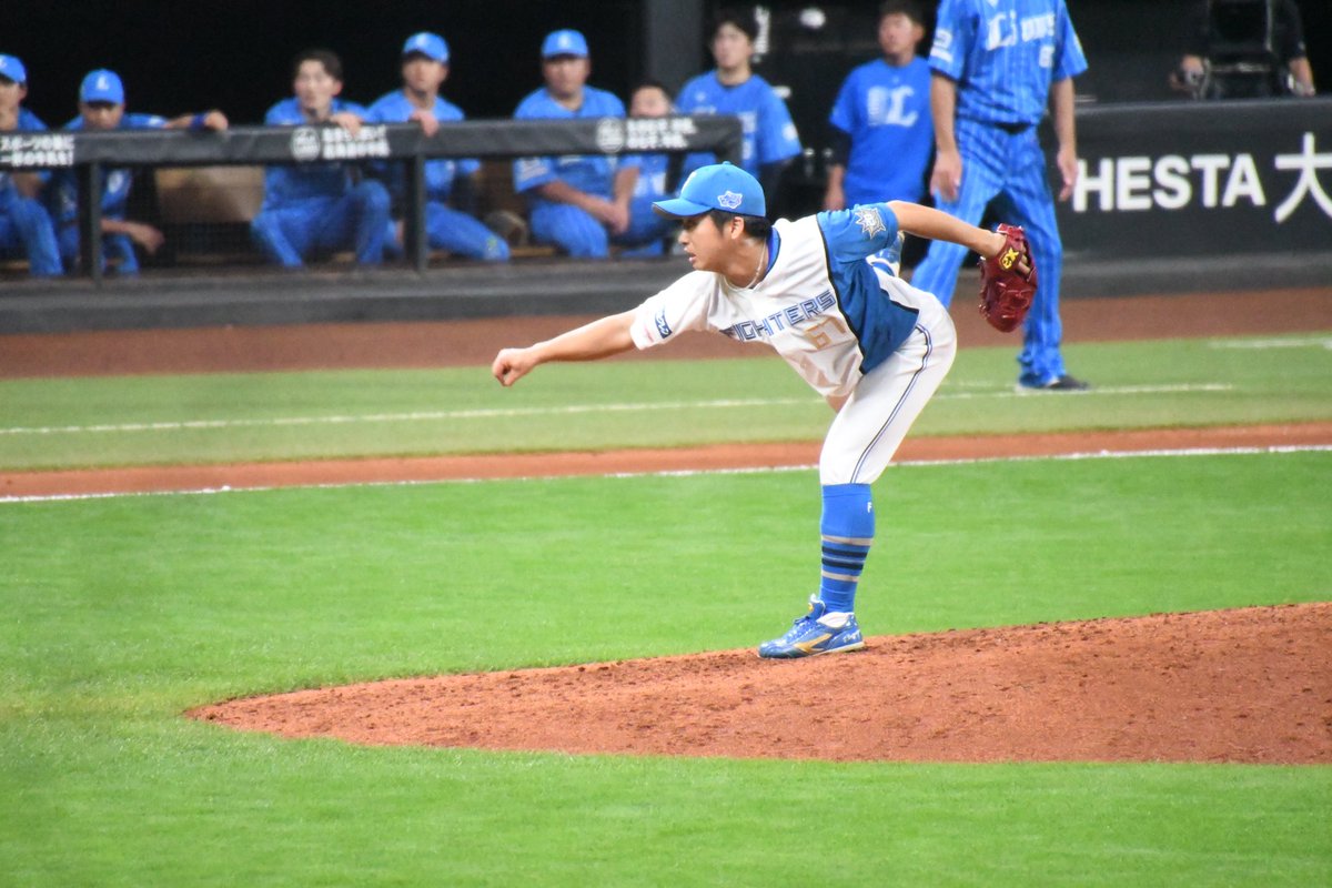 SUMINAFHERO61's tweet photo. #2023年08月09日　
#loveFighters 
#山本拓実
#sec116 
#３列目 https://t.co/5YYThiQxdA