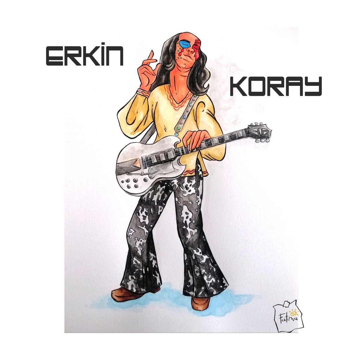 fatimayildiz's tweet photo. Yeni hayatın çok güzel olsun. 🖤🙏🏻
Erkin Koray 1941-2023
Kağıt üzerine suluboya/23
#erkinkoray
#turkrock #anadolurock https://t.co/8pGayK2vB3