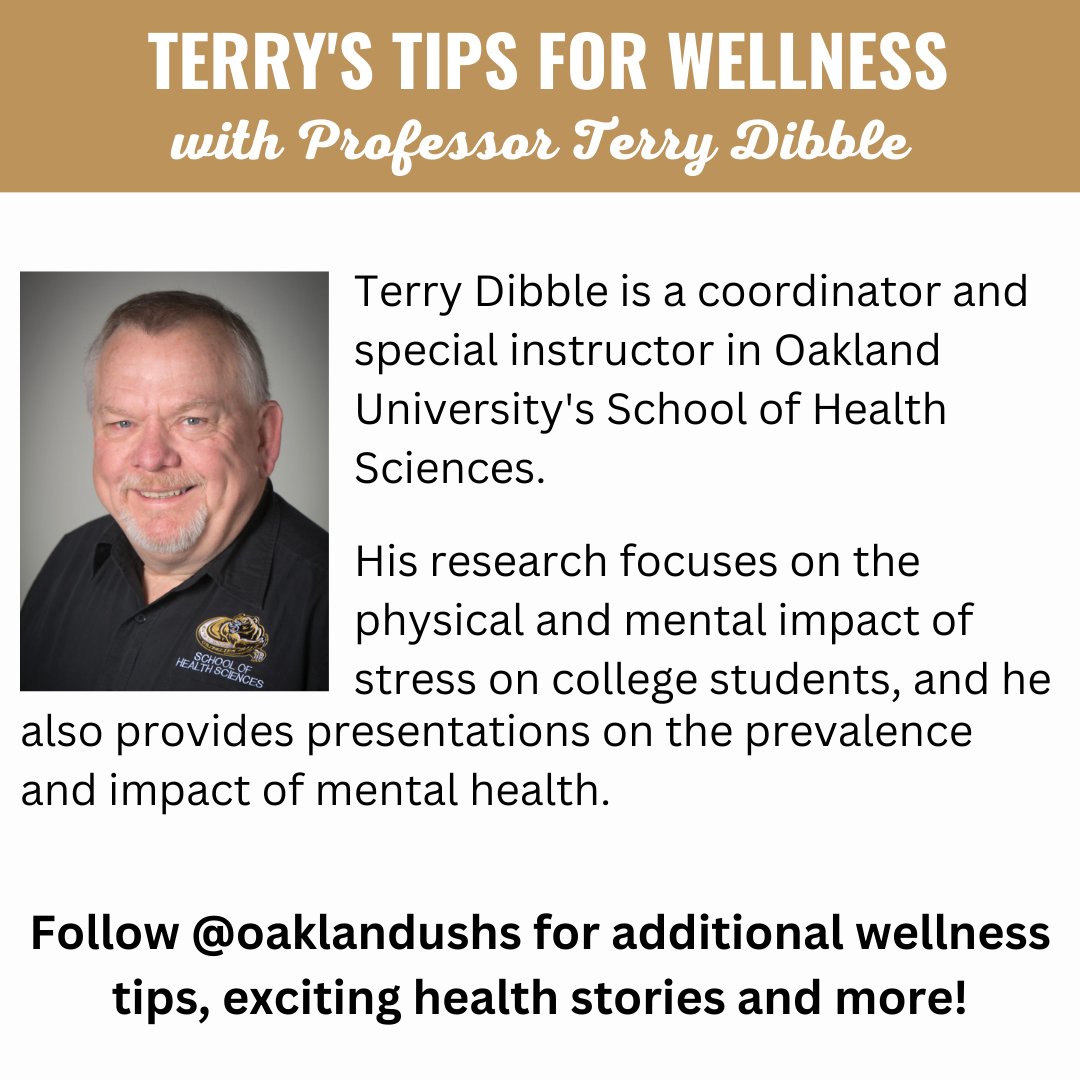 OaklanduSHS's tweet image. Today's Wellness Wednesday is another installment of Terry's Tips for Wellness. Giving is a great way to boost happiness in our own lives and the lives of others! Take some time to think of a way to give back to a loved one. #WellnessWednesday #GiftofTime #oushs #TerrysTips
