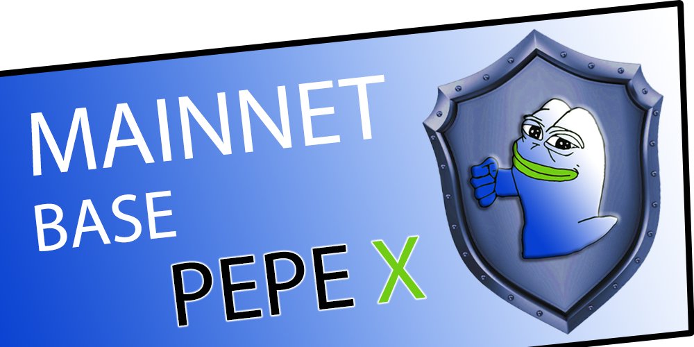 BasePepeX's tweet photo. Mainnet Arrived for #BaseChain 🛡️

#PepeX 🐸 Built on #BASED 💻

➡️ Wishing Success to all projects #BuildOnBase 📱

Show ur Motivation ⤵️
#OnChainSummer ⛱️

✅ RT - Like - Tag 3
✅ Drop #MetaMask #BASE Wallets 💰

$PEPE #PEPE #Airdrop #Trading #Giveaway #Chainlink #MemeCoin https://t.co/IO8FmFv7Zg