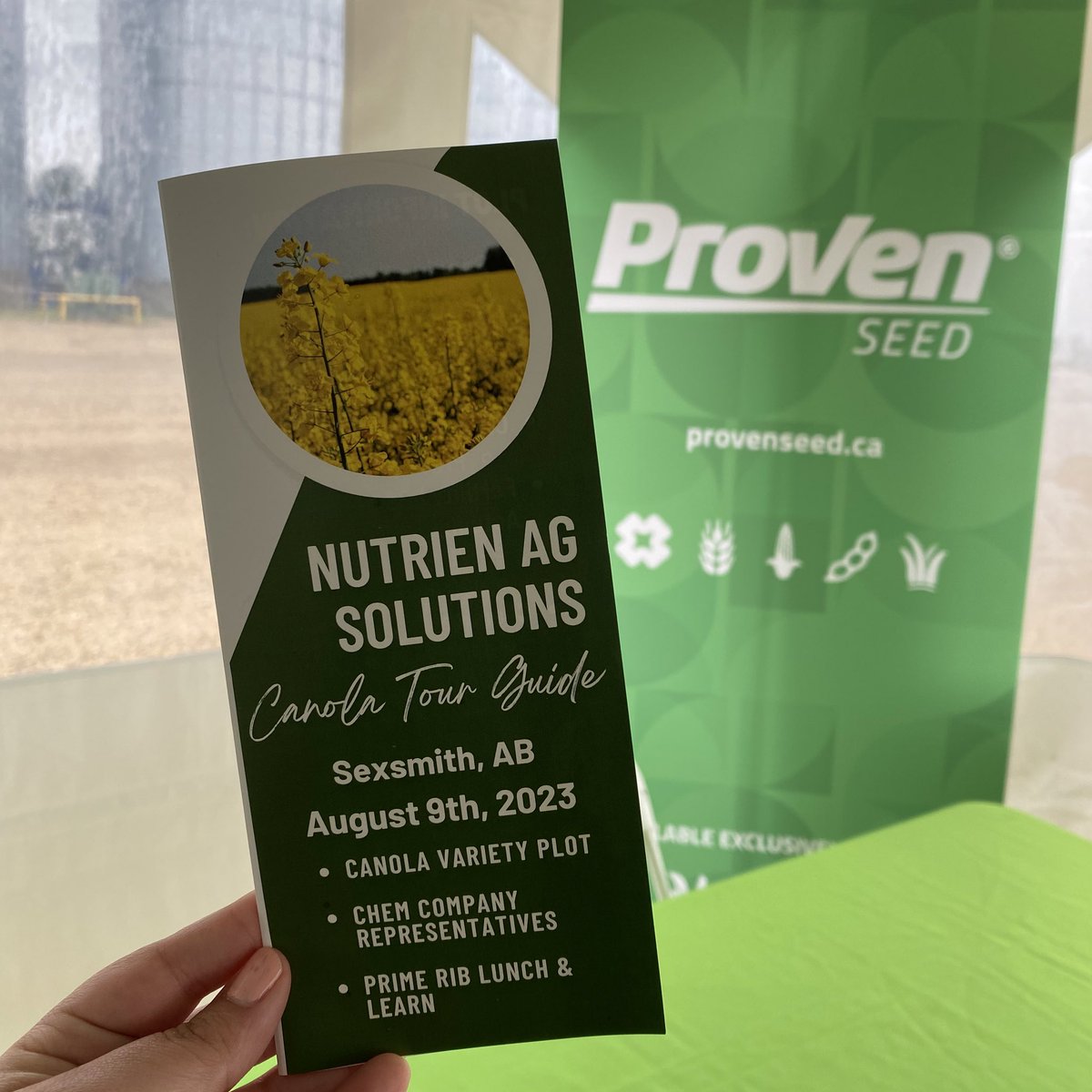 jadefleming4's tweet photo. Nutrien Sexsmith Canola Tour today! @NutrienAg_NAB @RinasKassi #albertacanola #NorthernABAg https://t.co/Z1xyNsoZ5C