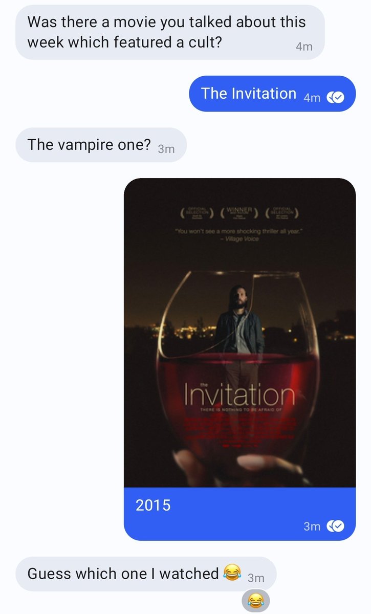 We try to repeat the names of movies a lot so people know what we're talking about, but we should probably start adding year.