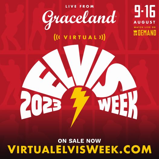 tourgigs's tweet photo. It's the next best thing to being here and it starts TODAY! Join us through August 16 during Virtual #ElvisWeek 2023, Live from Graceland! Celebrate the legacy of the King of Rock 'n' Roll via live stream or on demand in pristine HD with soundboard audio! https://t.co/Csp4OXuiIG https://t.co/UnWqaAiLdX