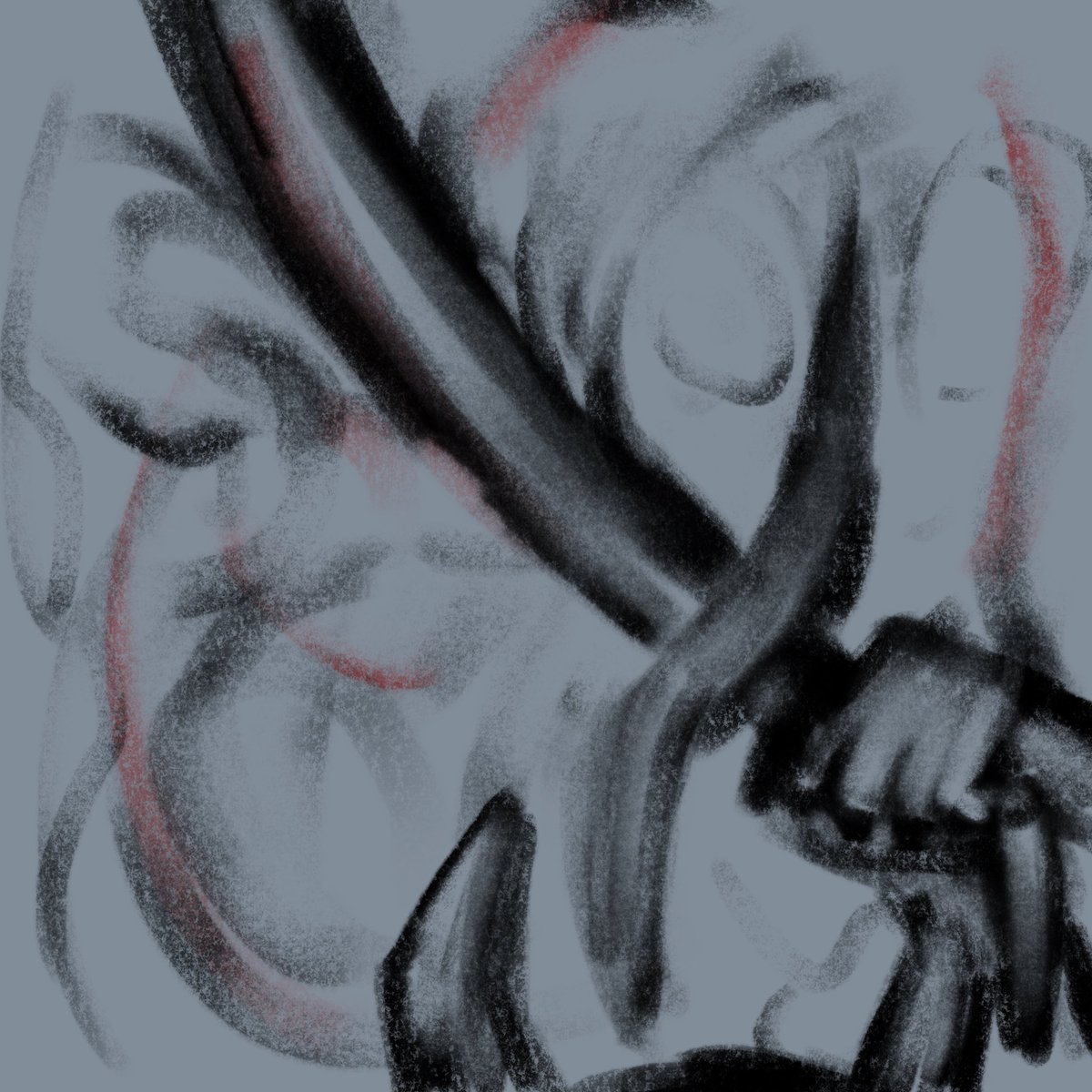 SPilotArt's tweet photo. I tried @BrandonMcCamey’s method for a quick sketch of a sword, idk if I did it right, but I had the most fun I’ve had in a while! https://t.co/ztjFe4XBUc