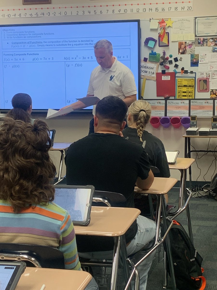 DVHSSkyhawks's tweet photo. Mr. Roskelley &amp; Ms. Harris passed out certificates alerting the 108 seniors that earned one of 301 grade enhancements from high scores on the ACT &amp; AZSci test last spring! @DVUSD #takeflightdv https://t.co/2g2SbqVByD