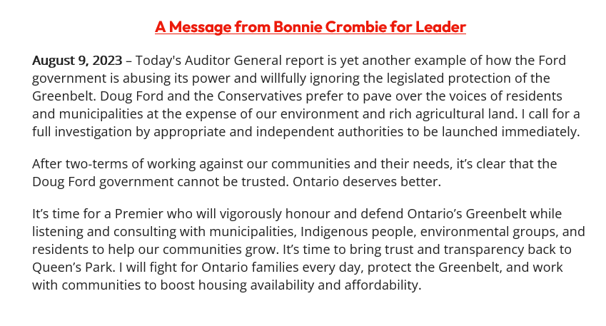 Bonnie Crombie 🇨🇦 tweet media