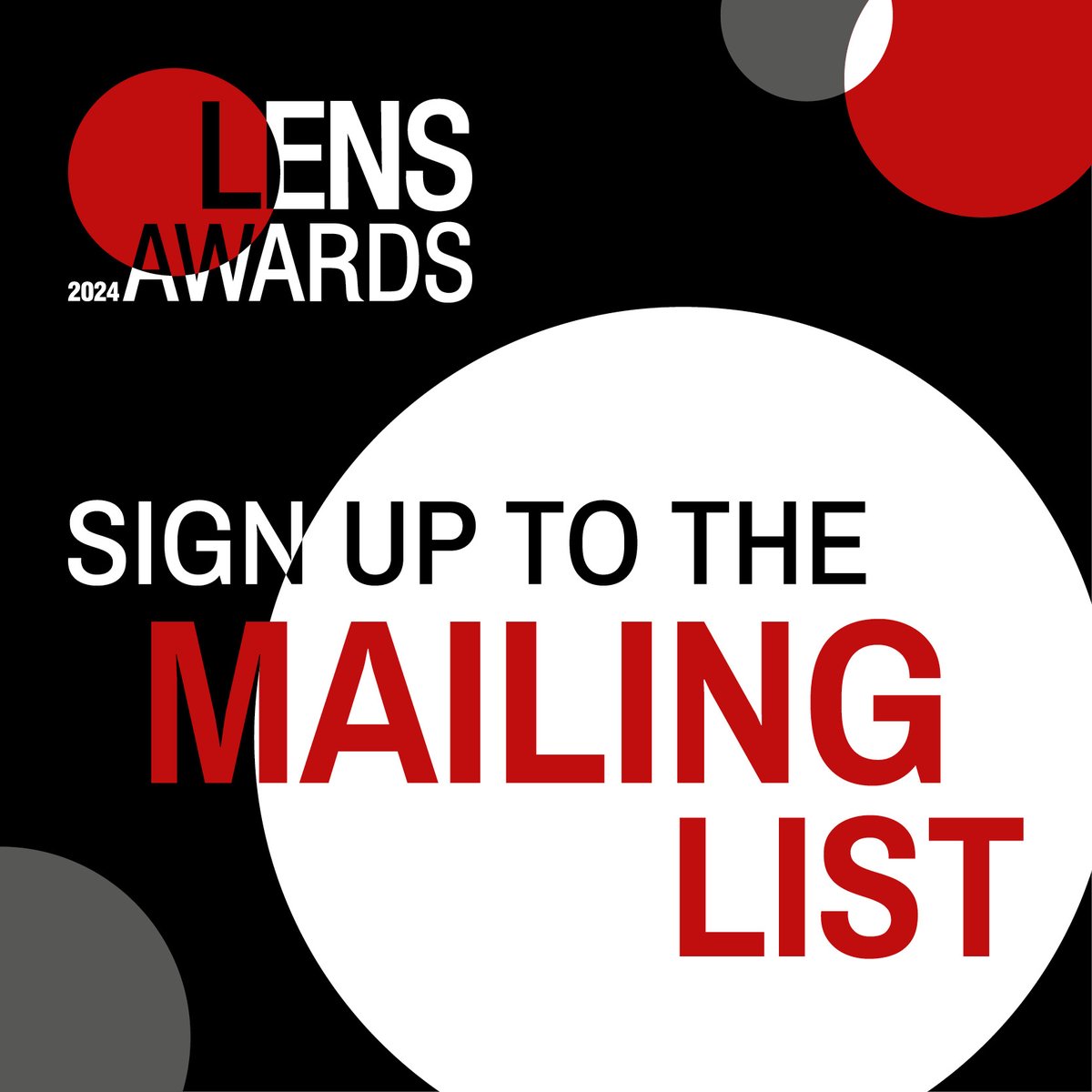 Make sure you don't miss a thing by signing up to the Lens Awards mailing list!

Sign up here: eepurl.com/gXgPvv

#LensAwards #CorporateVideo #CorpComms