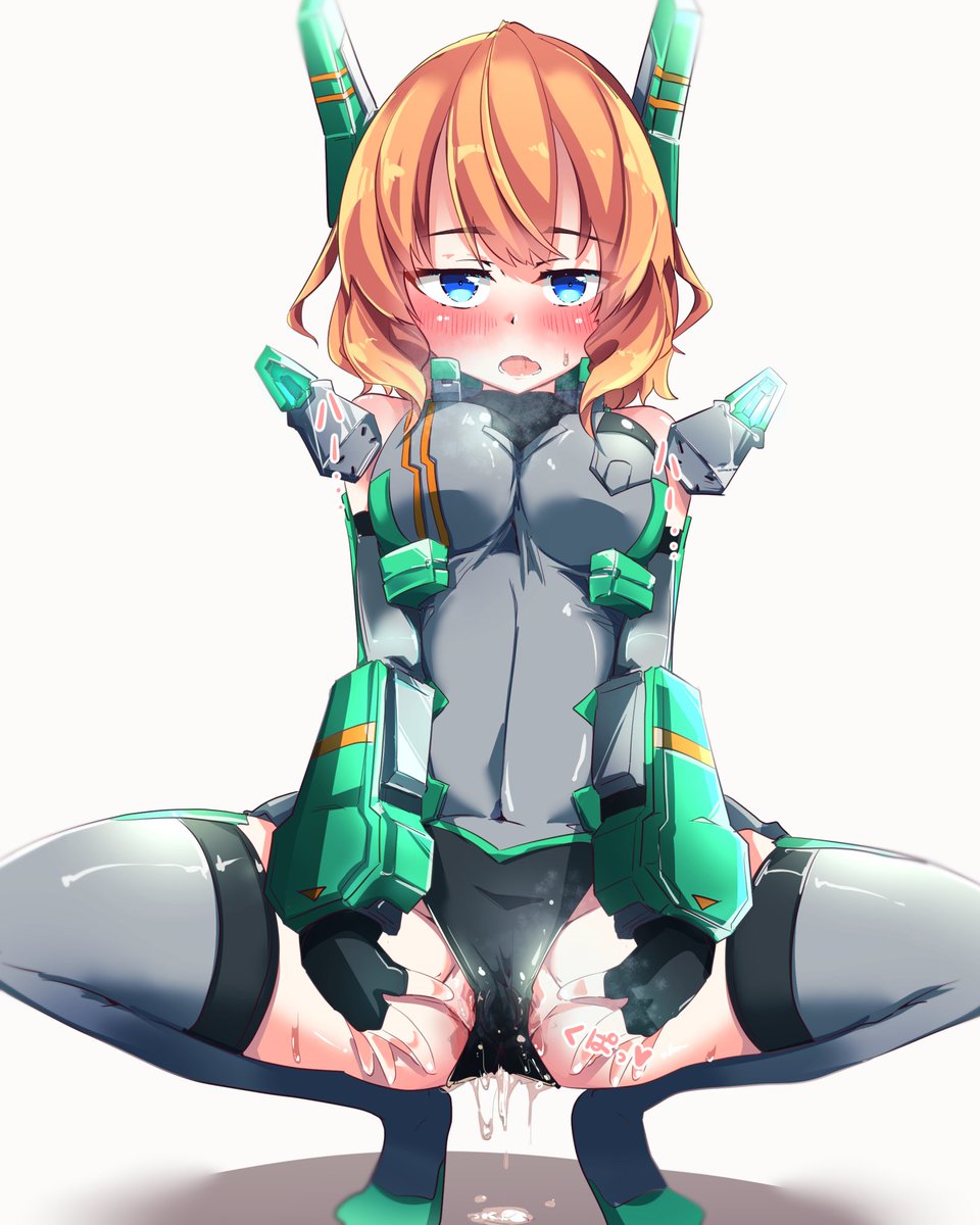 ハイレグ探してたら昔描いたガシマ子があったのでちょっと色だけ直した 