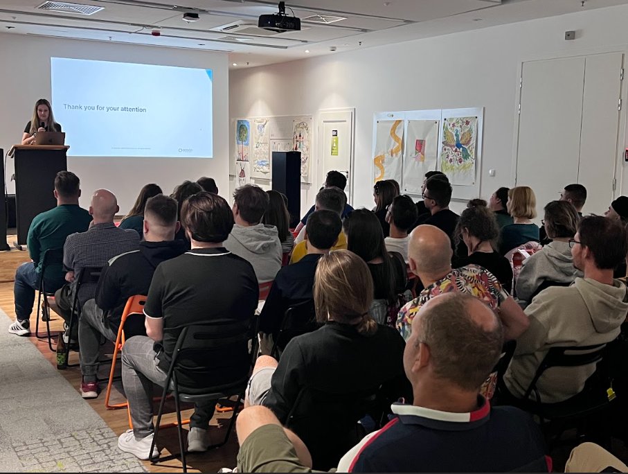💡 Our recent techBytes meet-ups in #Krakow and #Wroclaw explored various aspects of front-end development - challenging language choices, the (im)possibility of detecting bugs, and even our definition of a 'mobile app'. Missed the event? ➡️ : bit.ly/47kpn6y