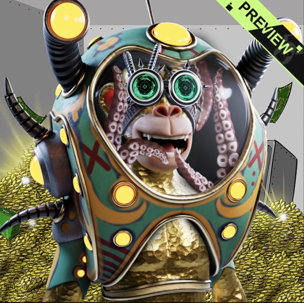 Daz63087563's tweet image. I’ve found gold down here 🤩
#ApeTraitOfTheDay August 9th
Using the @BullsApesProj #Configurator collecting flags 🚩
@TankMan33169 @HERCrypto_ @anthonymongiel3 @Lew_Langer @cryptosheep_eth @JL2Tech