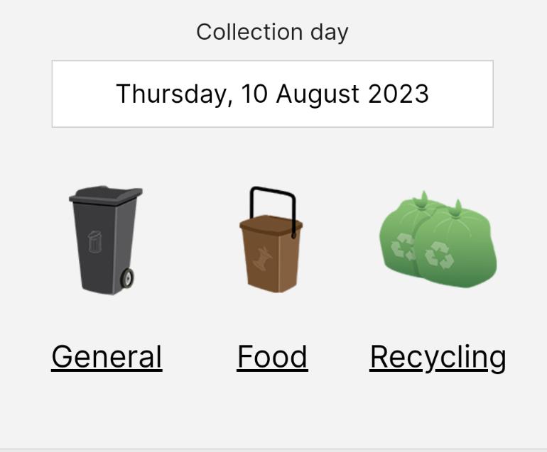 Roath rubbish reminder! Food waste, recycling ♻️ and general waste (black bins and bags) will be collected on Thursday #KeepRoathTidy #Plas Image from @cardiffcouncil