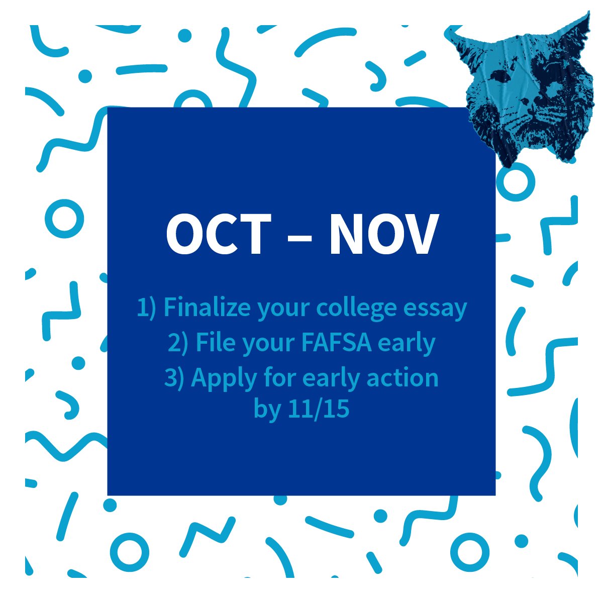 Your senior year is about to start! 🎉 With college on the horizon, take a look at our Senior Checklist to get started on your path to <a href="/UofNH/">University of New Hampshire</a>. Click here to check out our full checklist: unh.me/43WToq6