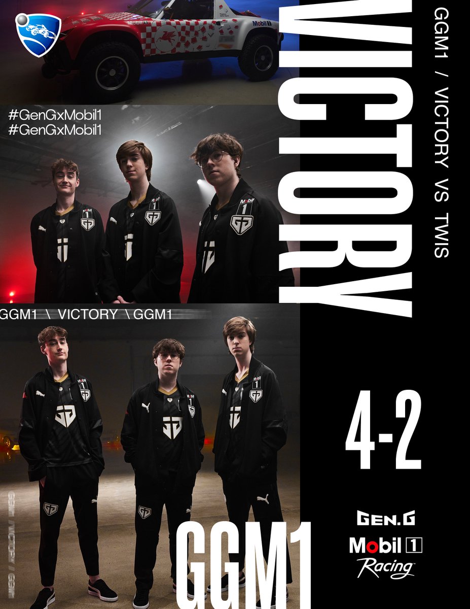 First #RLCS Worlds victory in the books ✅

Playing vs winner of R1/G2 tomorrow!

#GenGxMobil1 #GenGWIN