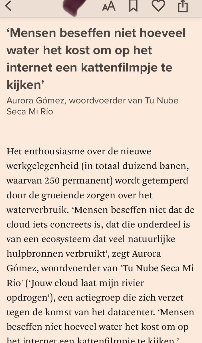 BlitAgro's tweet photo. Lees en huiver, waterverbruik datacenters trekt het landschap droog. https://t.co/vX4MK63VaZ