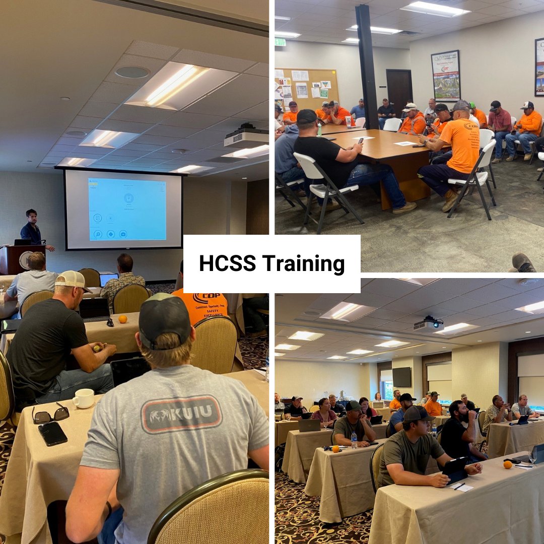 COPConstrLLC's tweet photo. COP is always looking for ways to streamline our processes and utilize top of the line technology. This year we brought the HCSS programs we have been using for years in our Estimating Department to the field utilizing HeavyJob and HCSS Safety.
#WeAreCOP  #utahjobs #montanajobs https://t.co/cHPUALwzPP