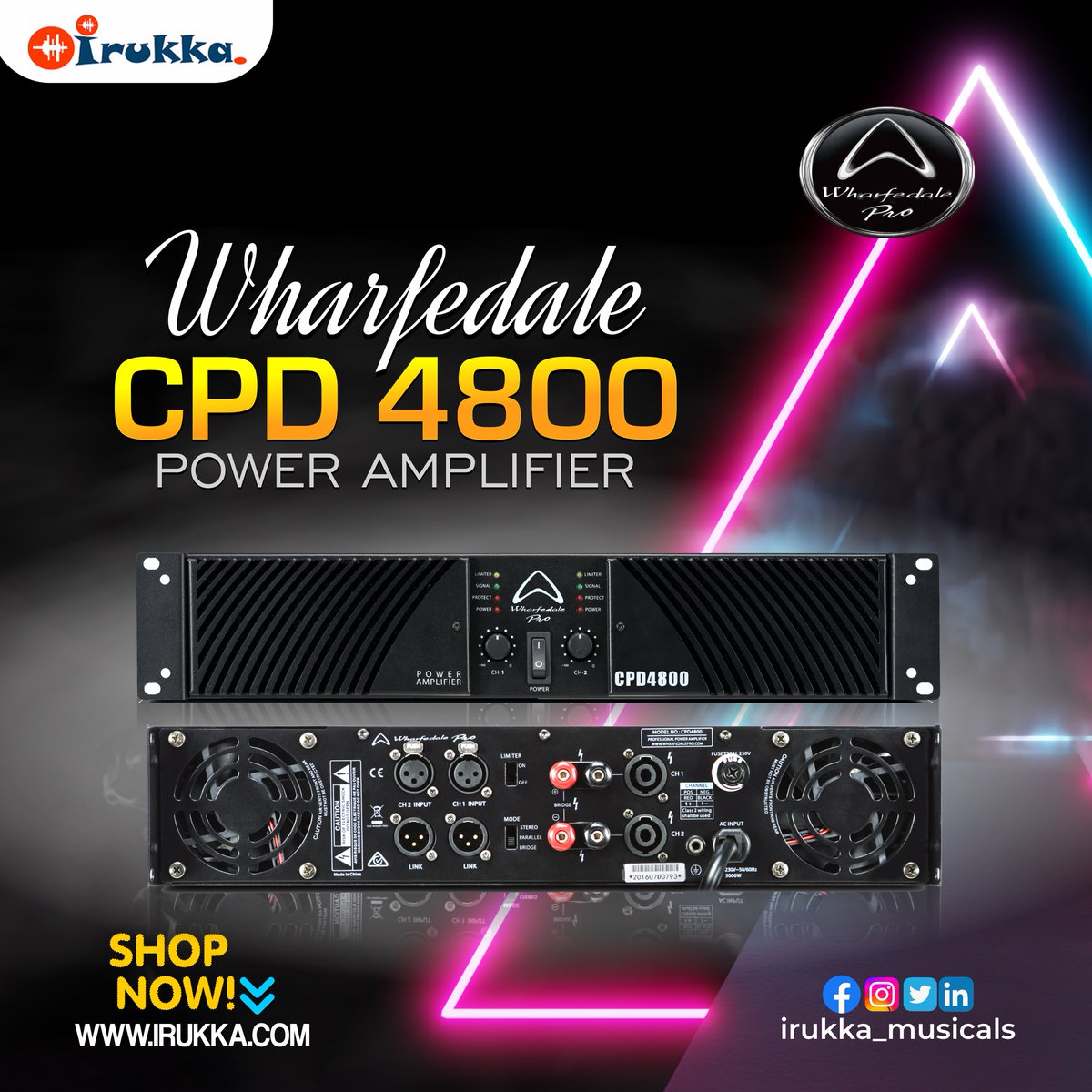 irukka_musicals's tweet image. #wharfedalepro #cpd amplifiers are the unsung heroes of hard working #PAsystem hidden away, often in dark amp racks. CPD series just ‘do their job’, day in and day out. Power and strength. Peace of mind reliability.

So get your #soundsystem a CPD amplifier and thank us later!