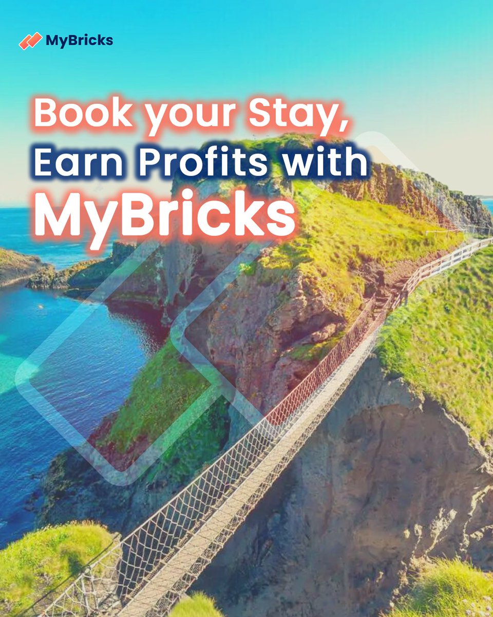 🏨 Enjoy your vacations and earnings in one place! Book your stay with MyBricks and unlock the opportunity to earn profits as part of our innovative investment project. Don't miss out on the ultimate vacation experience that doubles as a financial opportunity. #Crypto #Blockchain