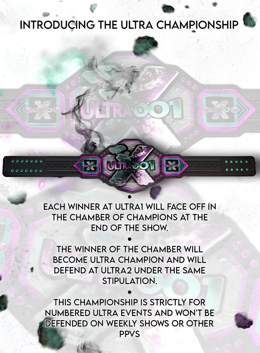 ULTRAWrestlingX's tweet photo. We said we were changing the game. 😈
#efed #wwe2k23 #ultra1 https://t.co/fZZhxKBV3u