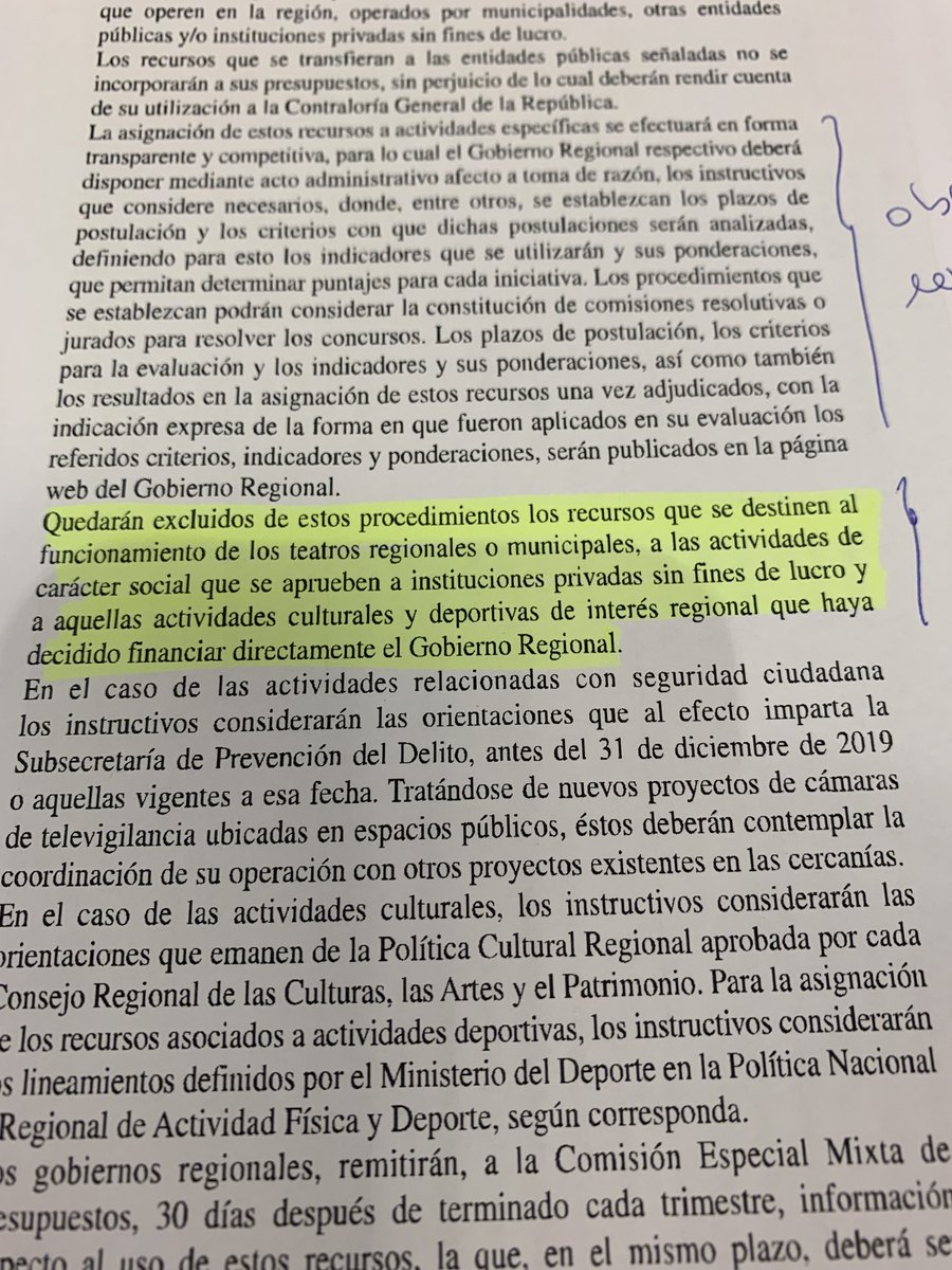 La Glosa 02, que permite convenios arbitrarios entre gobiernos regionales y Fundaciones-ONGs ya estaba en el presupuesto 2020 y 2021. Fue instalada por Piñera y la Derecha calla!!!!