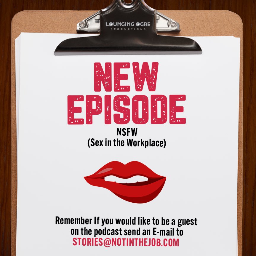 not_description's tweet photo. https://t.co/ramOTG94cv

Scott and Chris Talk about SEX SEX SEX! In this episode, they discuss sex at work along with many-other NSFW (NOT SAFE FOR WORK) practices and activities. https://t.co/f5ViLEB4hA