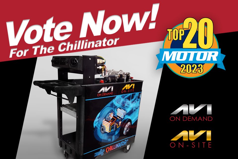 Keep voting for the Chillinator for this year's MOTOR Top 20 Award! Voting end August 31st, but don't wait vote TODAY! #MOTORTop20 #AutomotiveIndustry #NewInnovations

motor.com/top20awards-vo…