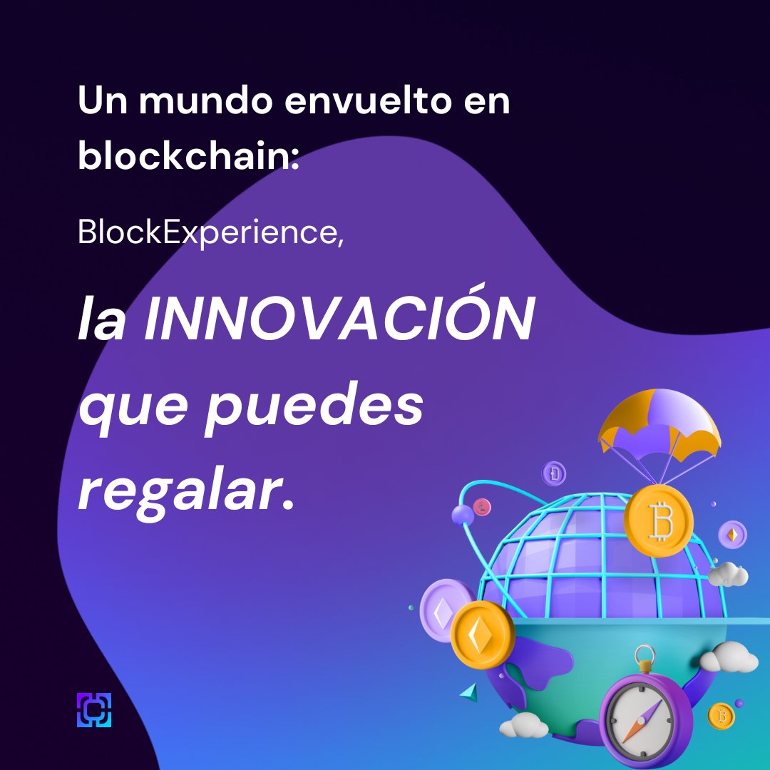block_xperience's tweet photo. Sorprende a tus seres queridos con una experiencia única, nuestra misión es hacer que el mundo blockchain esté al alcance de todos, de forma segura y transparente. https://t.co/OosBomGojc