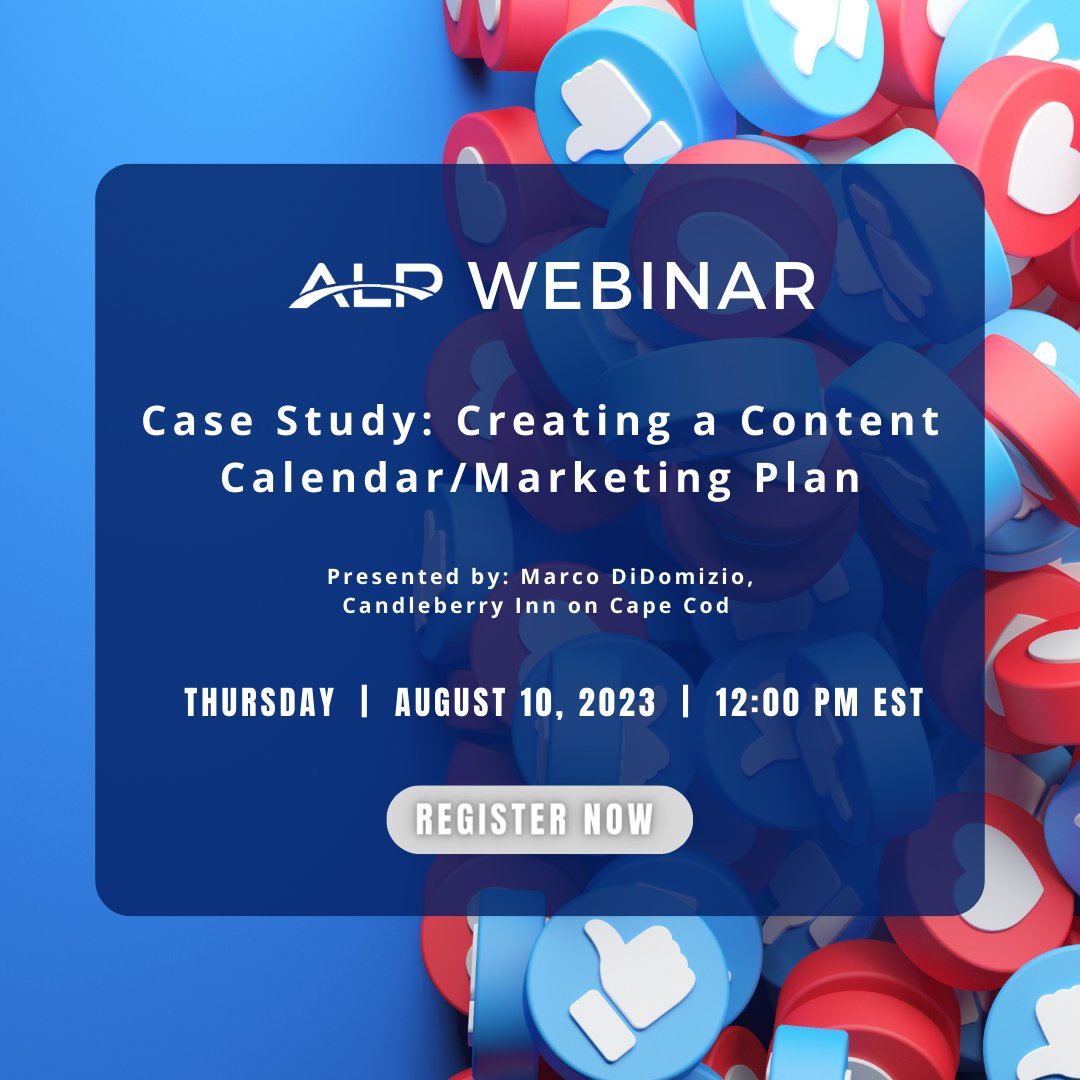 ALPLodging's tweet image. 🌟 𝗨𝗣𝗖𝗢𝗠𝗜𝗡𝗚 𝙁𝙍𝙀𝙀 𝗔𝗟𝗣 𝗪𝗘𝗕𝗜𝗡𝗔𝗥 🌟 𝗥𝗘𝗚𝗜𝗦𝗧𝗥𝗔𝗧𝗜𝗢𝗡 𝗟𝗜𝗡𝗞: bit.ly/44Wmd7A 

Not an ALP Member? 𝗝𝗢𝗜𝗡 𝗡𝗢𝗪: bit.ly/3IV7Ze5