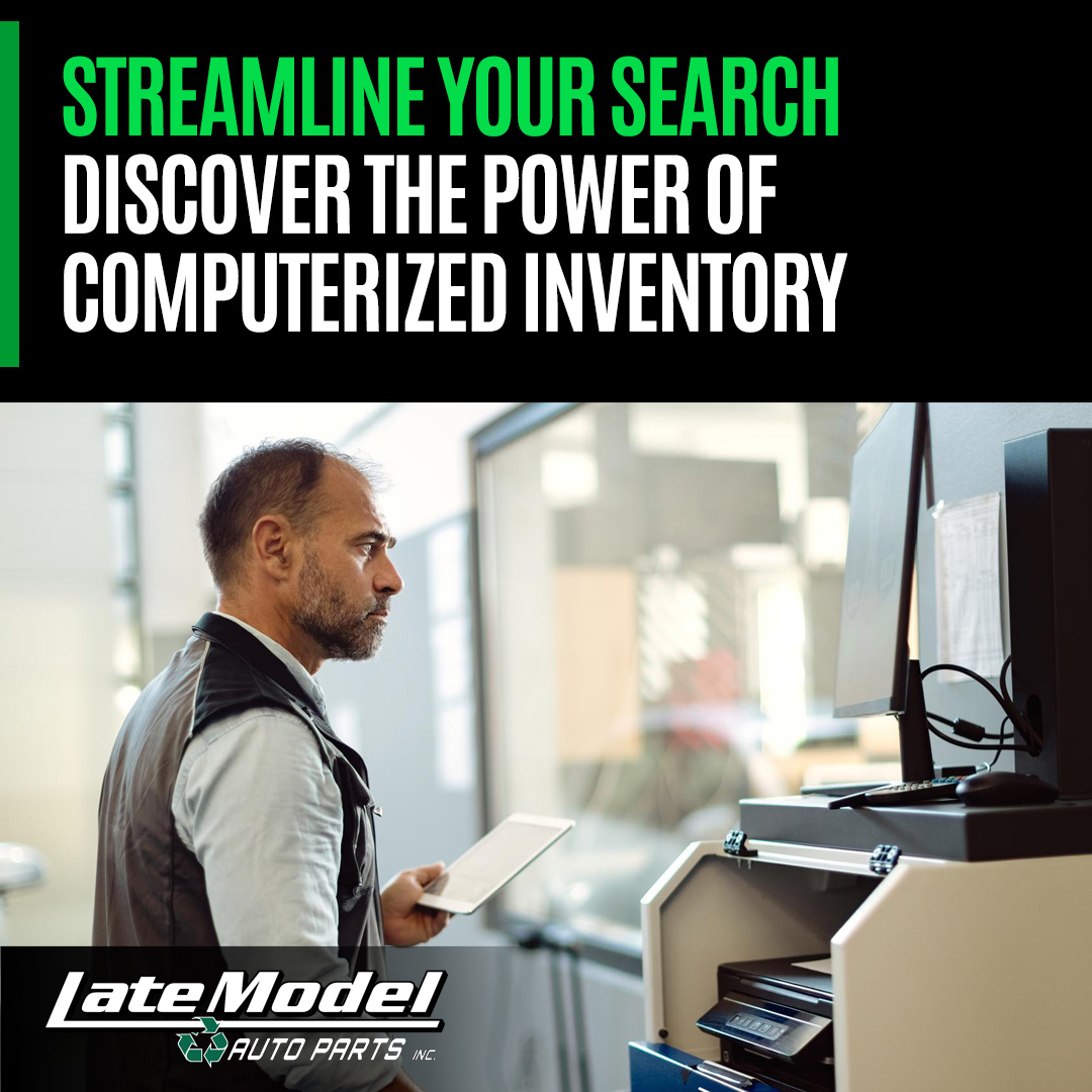 Experience the convenience of streamlined searching at Late Model Auto Parts. 📲✨ #LateModelAutoParts #ComputerizedInventory #StreamlineYourSearch