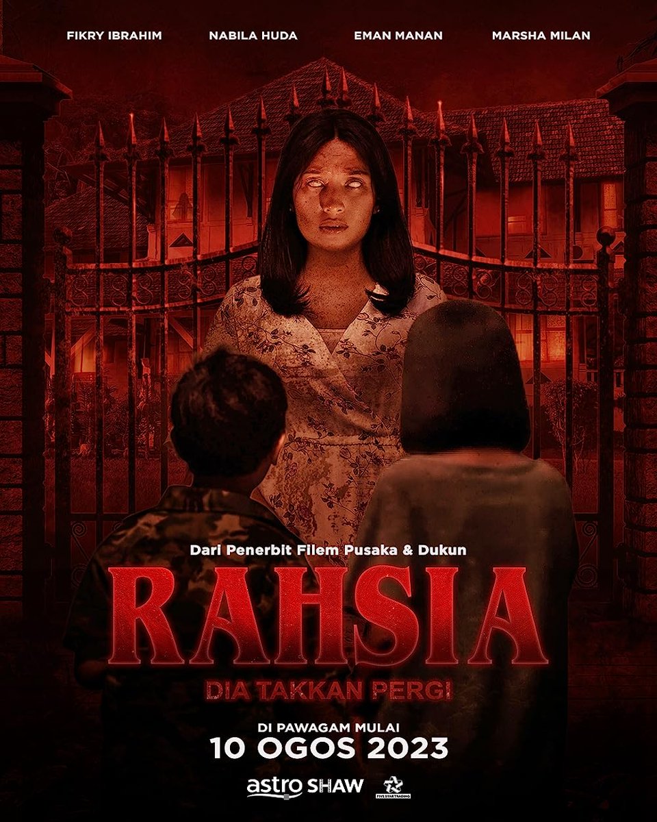 aqimchi's tweet photo. 9.5/10 π₯
Setelah filem Sumpahan Jerunei menghancurkan hati aku, tetapi Rahsia mengubati segala kepedihan itu.
Congratulations to @AstroShaw @KumanPictures π₯π
Support filem lokal !
#rahsia2023 #filemlokal https://t.co/kHt5SsPPcF