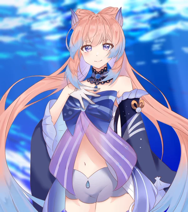 #珊瑚宮心海イラストコンテスト 