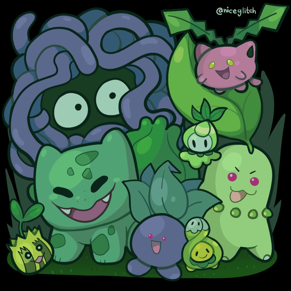 「plant creatures #pokemon」|;𝓷𝓲𝓬𝓮𝓰𝓵𝓲𝓽𝓬𝓱 💖のイラスト
