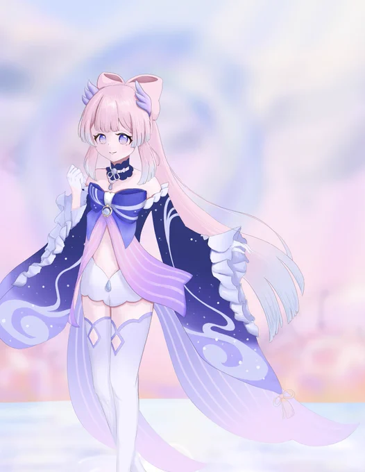 心海推しによる心海#珊瑚宮心海イラストコンテスト #珊瑚宫心海 