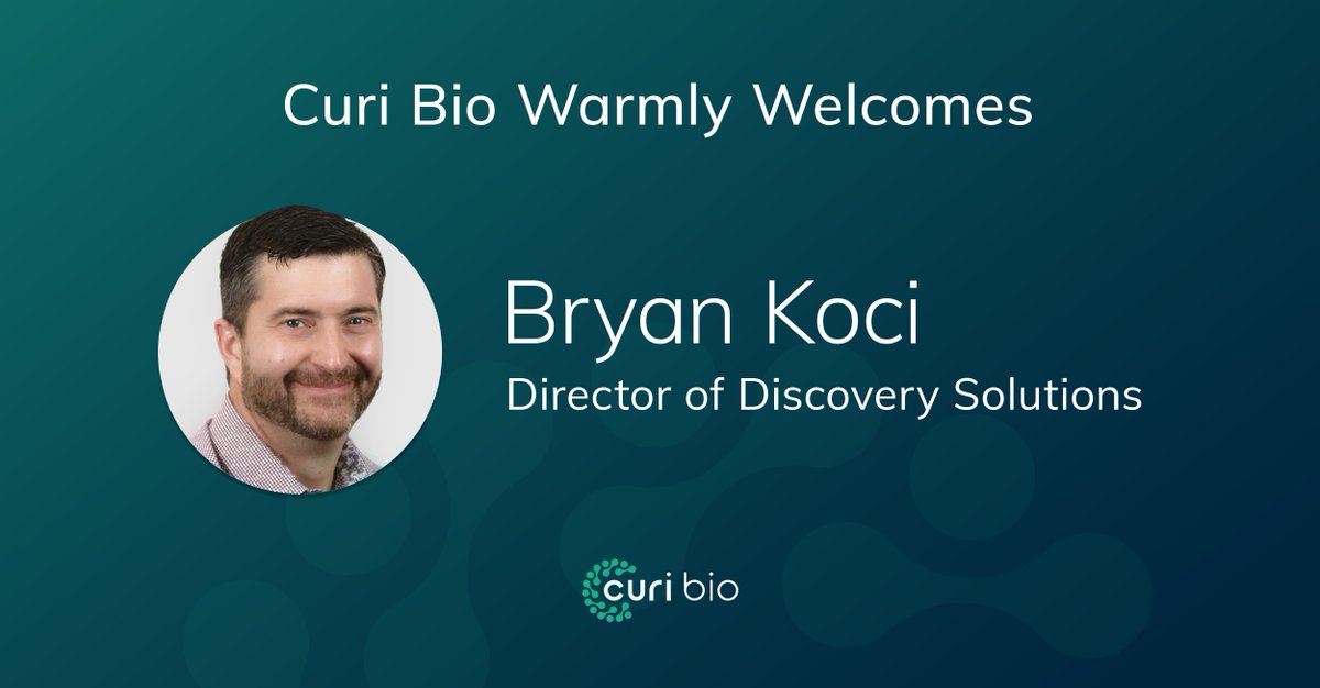 Join us in welcoming Bryan Koci, the latest addition to our #CuriBio family! 🌟  As the Director of Discovery Solutions, Bryan's dynamic role revolves around guiding clients through the intricacies of seamlessly integrating their research w/ our cutting-edge #3DTissue solutions.