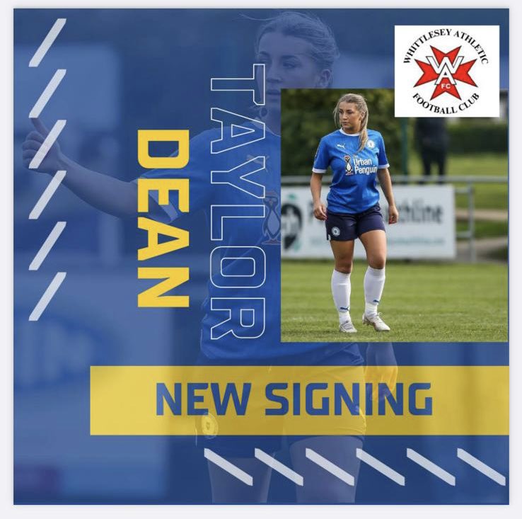 WAFCladies's tweet photo. The club are delighted to announce the signing of TAYLOR DEAN from Peterborough United

@theposhwomen wish to thank Taylor for her efforts and wish her well for the future.

We thank them and @danlawlor94 for their support in this move. https://t.co/25MVBr8m9p