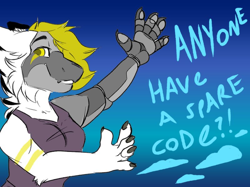cyberkiron's tweet image. anyone have a spare code (I know I keep posting about this  but idk how long I&apos;ll have to wait in the wait-list so looking to trade for a code . I&apos;m willing to do some art of someone&apos;s fursona for a code . #BlueskyInvites  #blueskycode  #furry #furryart #furryartist #bluesky