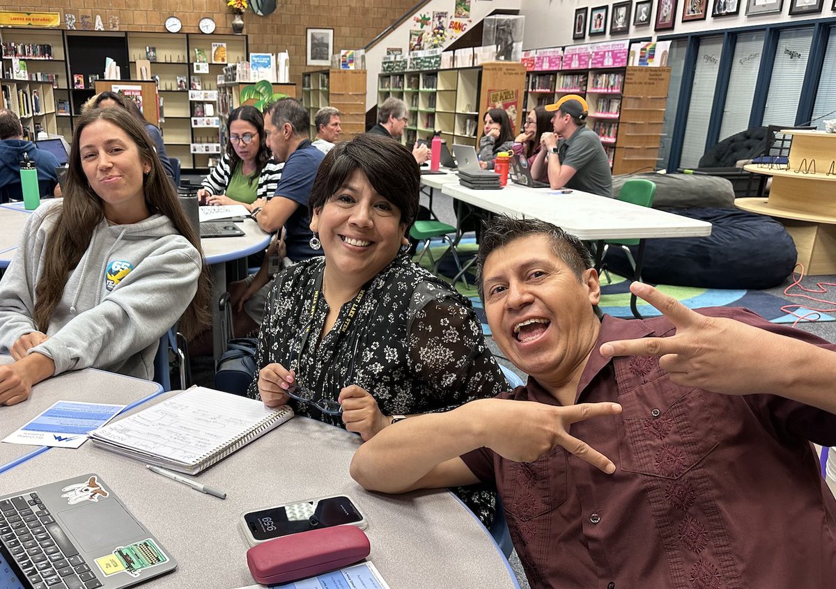 AlyssaLongstaff's tweet photo. World Language getting their PLT on! https://t.co/4zsUJiLTa7