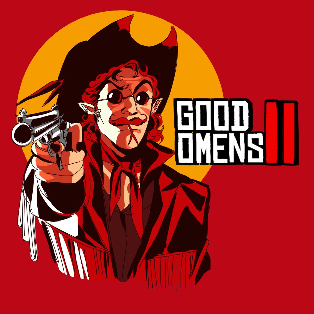 elesketchii's tweet photo. that neilman tumblr post spawned some of the most self indulgent drawings i have ever made You don’t understadn . #GoodOmens https://t.co/wY9aEkcyeQ