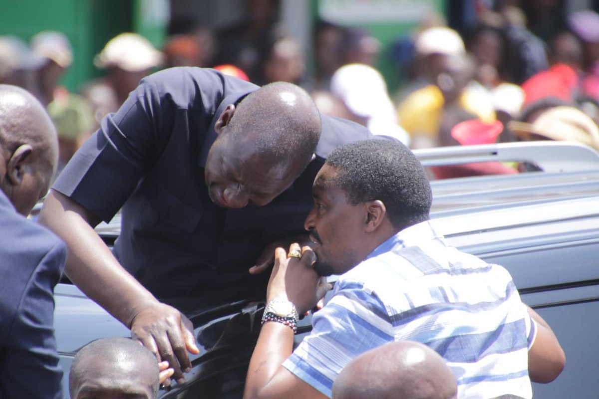 Earlier today I joined President Ruto in Naromoru, Kieni Constituency at the opening of Naromoru Level 4 Hospital. In the spirit of good neighborliness, this will serve among others Castle, Kihato, Riacho, Ngari g’iro and the larger Solio Villages in Laikipia East Constituency.